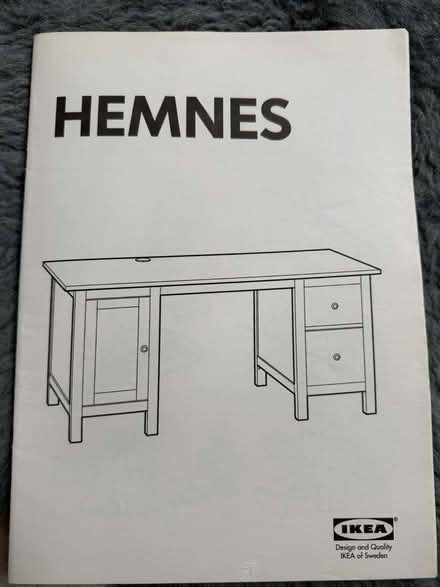 Photo of free IKEA Hemnes Desk (Yapton BN18) #1
