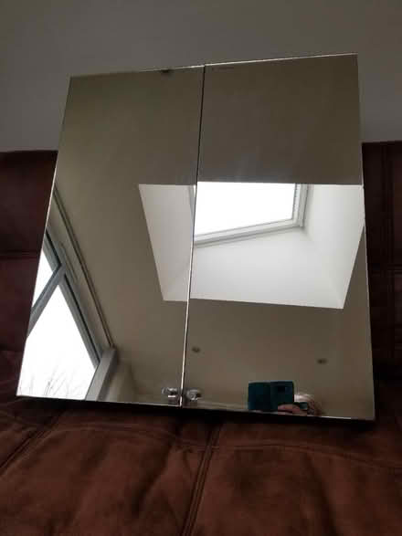 Photo of free Bathroom cabinet, mirror front (HP2) #1
