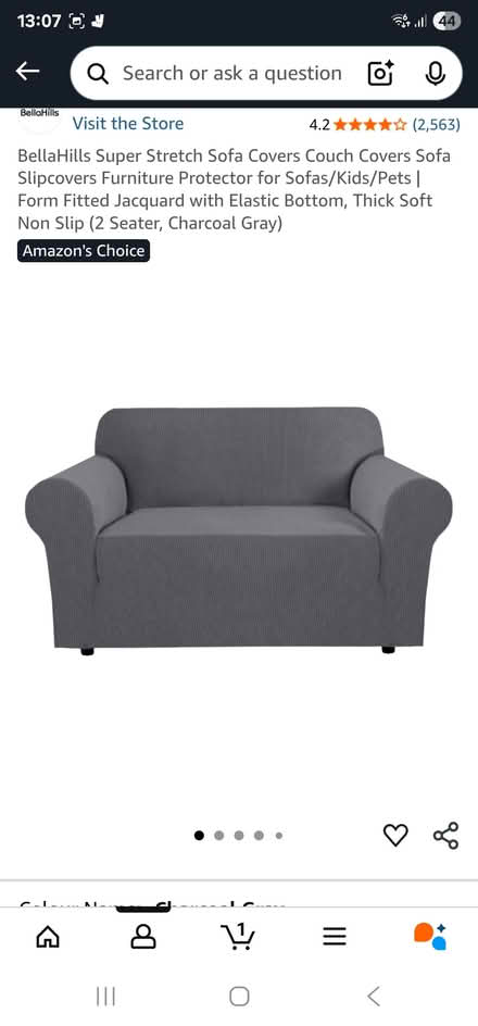 Photo of free Couch covers 2 and 3 seater (RG4) #1