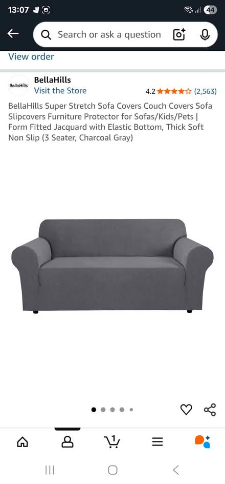 Photo of free Couch covers 2 and 3 seater (RG4) #2