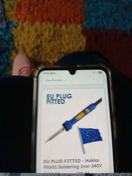 Photo of Soldering iron for stain glass work (Bare LA4) #1