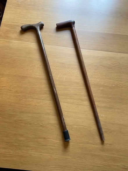 Photo of free Wooden walking sticks (Whetstone N20) #1