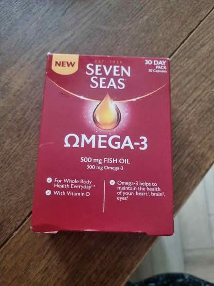 Photo of free Omega 3 capsules (Coldean BN1) #1