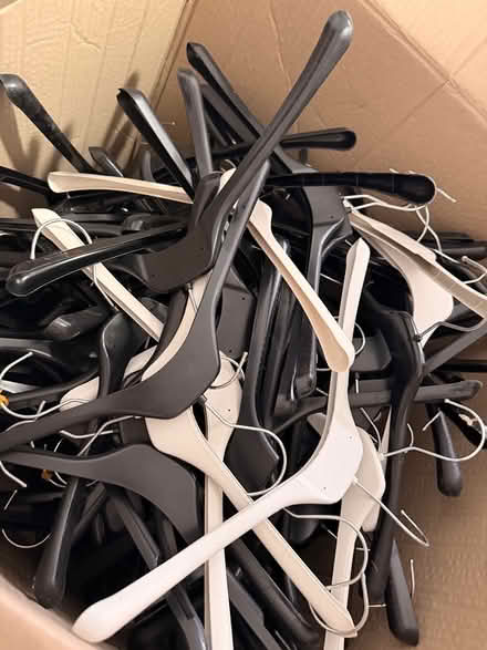 Photo of free Big box full of hangers (Wembley HA0) #2