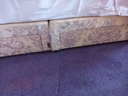 Photo of free Double Divan Bed with Castors (Collyhurst M40) #1
