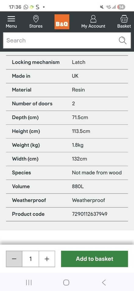 Photo of free Ketter storage (Worcester WR2) #2