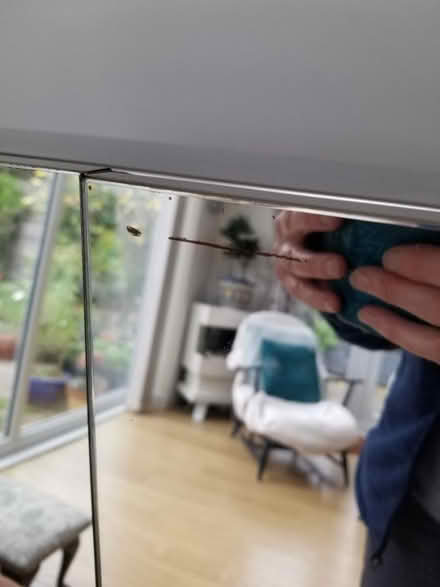 Photo of free Bathroom cabinet, mirror front (HP2) #3