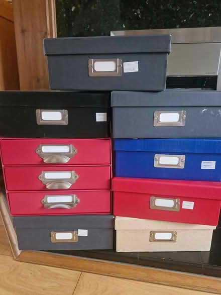 Photo of free Paperwork storage boxes (Mickleover DE3, Derby) #1