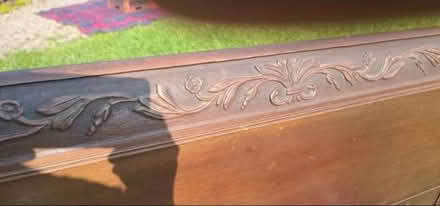 Photo of free single wooden bedframe (Morrisville, PA) #3