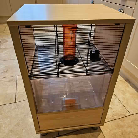 Photo of free Hamster/gerbil house and bedding (Turgis Green RG27) #1