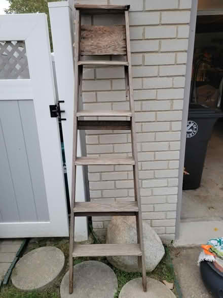 Photo of free Ladder for decor/craft NOT SAFE (Livonia) #1