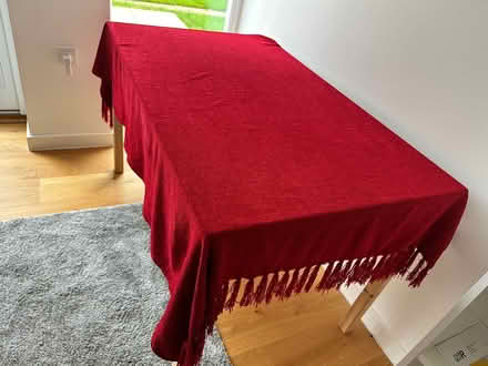 Photo of free Red Acrylic Throw (Norham Manor OX2) #1