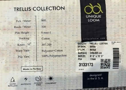 Photo of free Area rug 8x10 (Mount Rainier) #2