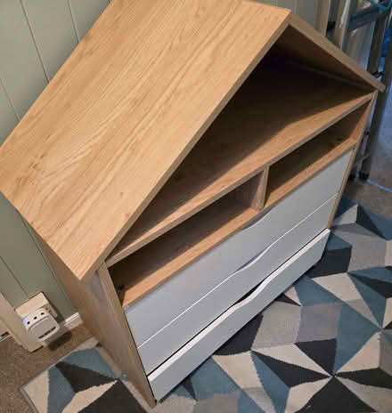 Photo of free Small chest of drawers house shape (Bowbridge GL5) #2