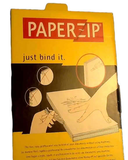 Photo of free Paperzip Binding Set (Talbot Village BH12) #1