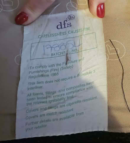 Photo of free Large 3-seater Sofabed (Lewes BN7) #2