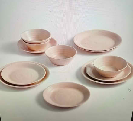 Photo of free Pottery Barn Dinnerware set (Midtown East) #1