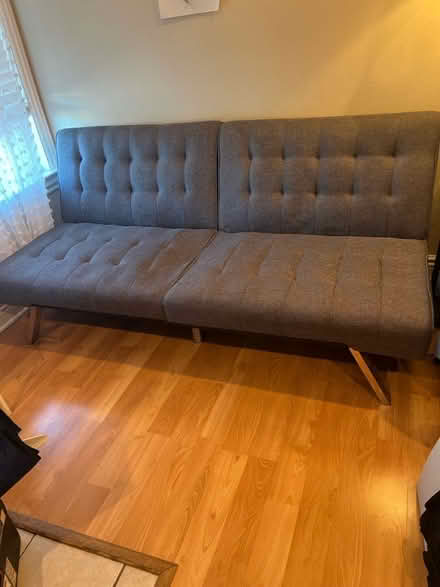 Photo of free Dark gray sofa bed (Campbell/Winchester) #1