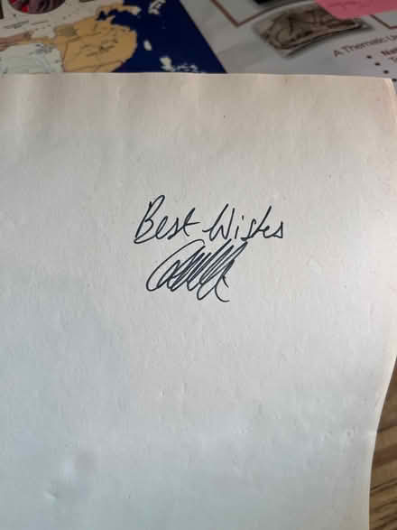 Photo of free Calvin Klein autographs (Springfield, Delco) #2