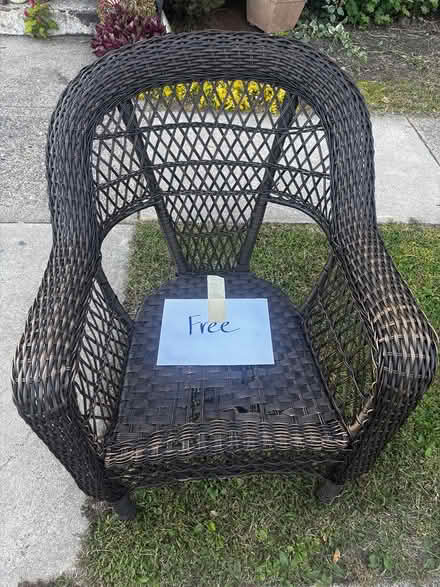 Photo of free Wicker Chair (Ambler) #1