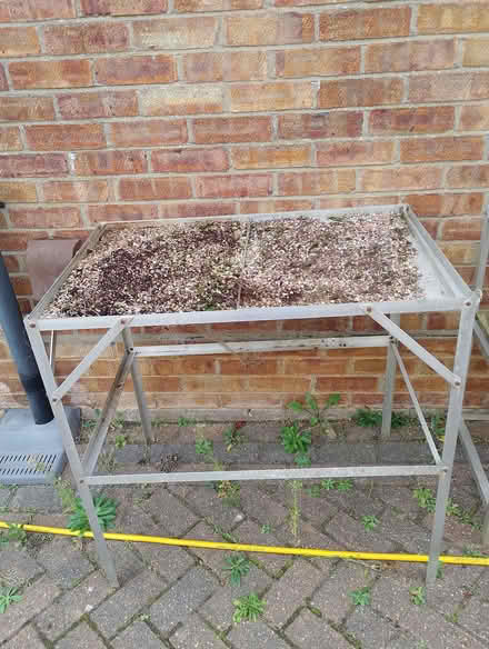 Photo of free Potting/greenhouse tables x 2 (Hutton CM13) #1