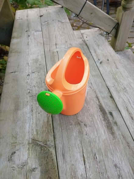 Photo of free Child's watering can (Near Warden and Lawrence) #2