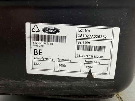 Photo of free Ford Transit Custom original liner (Rushden. NN10) #2