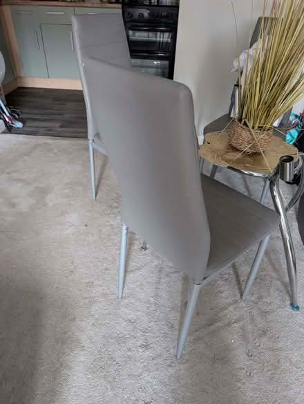 Photo of free Table and chairs (needs bolts) (Hertford SG14) #1