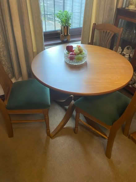 Photo of free Table and 3 chairs (Ambergate DE56) #1