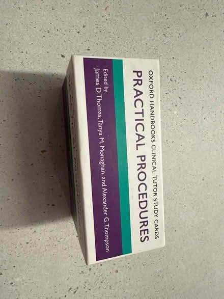 Photo of free Oxford study cards (Sarisbury Green SO31) #1