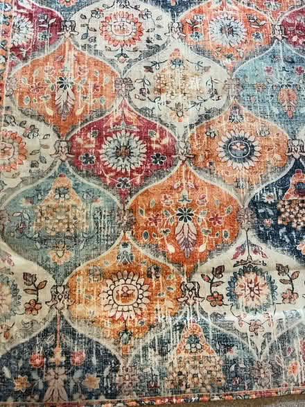 Photo of free Velvet style patterned rug (Oxford OX4) #2