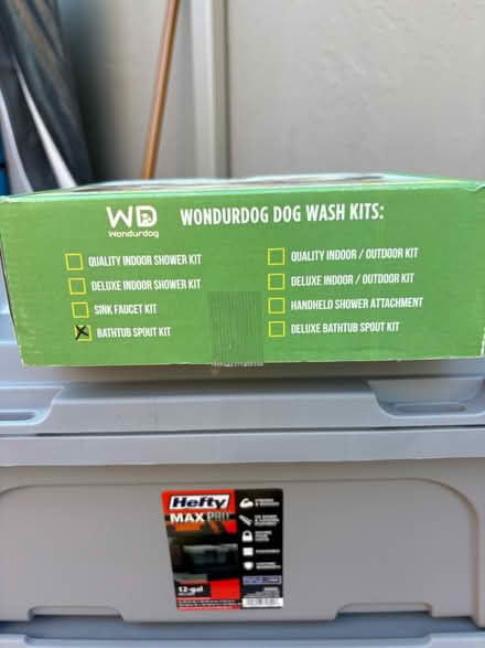 Photo of free Dog wash kit bathtub spout (Willow Glen) #2