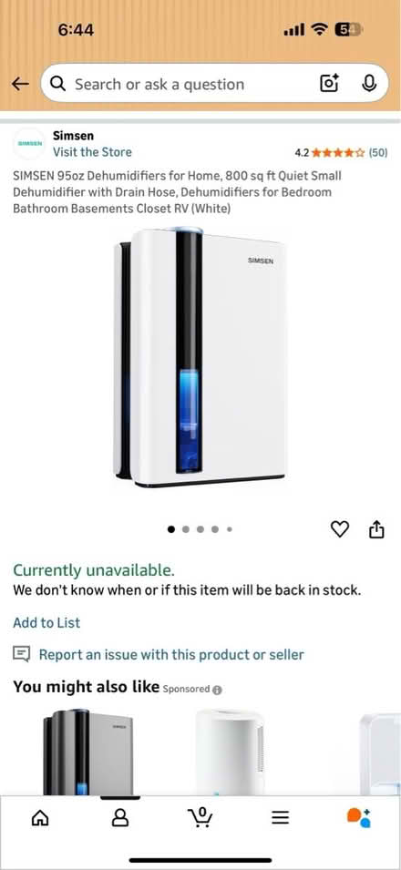 Photo of free Dehumidifier (Midtown East) #1