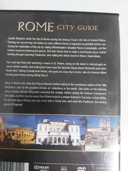 Photo of free Rome City Guide DVD (Woolton L25) #2