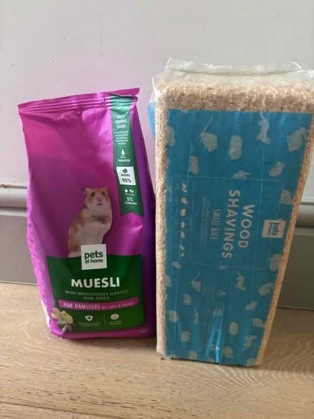 Photo of free Hamster food and bedding (Surbiton) #1