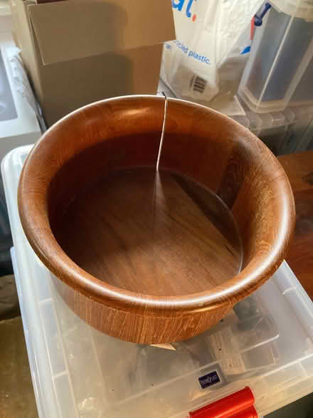 Photo of free Wooden fruit bowl (Emmbrook RG41) #1