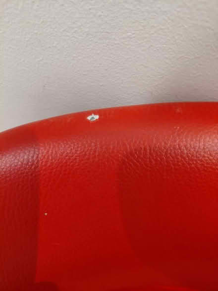 Photo of free Red stool seat - no base (Farnham Common, SL2) #3