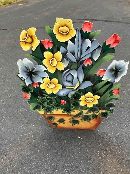 Photo of free Wooden flower board (Kennedy road stop & shop,) #2
