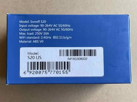 Photo of free Sonoff S20 WiFi Smart Socket (Dale Avenue) #4