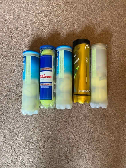 Photo of free 5 containers of tennis balls (Slough central SL1) #1