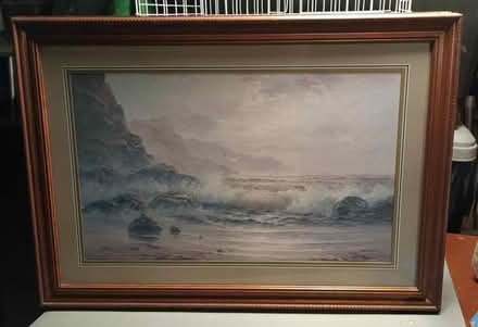 Photo of free Framed Print of Beach Surf (Ridgefield Park) #1