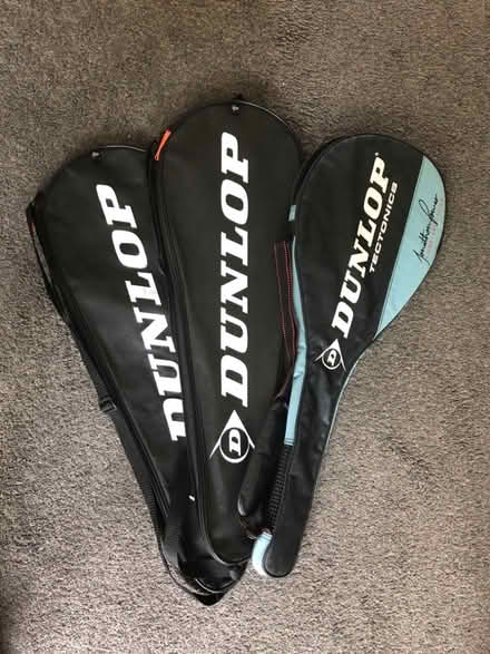 Photo of free Squash racquet cases x 3 (Hartwood Green PR6) #1