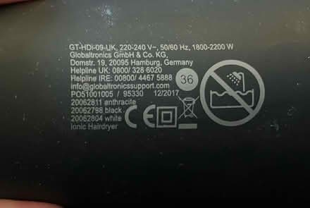 Photo of free Ionic hairdryer (Horsley) #2