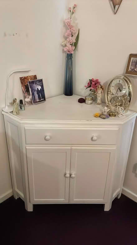Photo of free corner pine cupboard (Buckland TQ12) #2