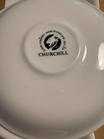 Photo of free 24 white saucers (Milton CB24) #3