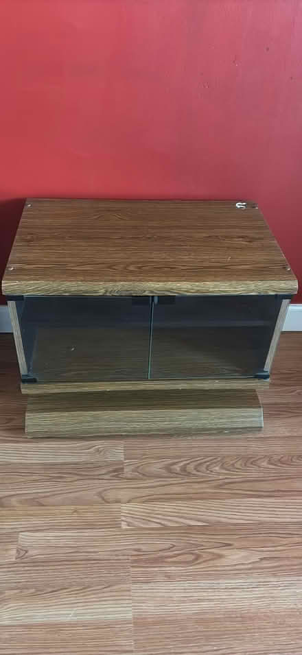 Photo of free Small cabinet with glass doors (North Arlington, NJ) #1