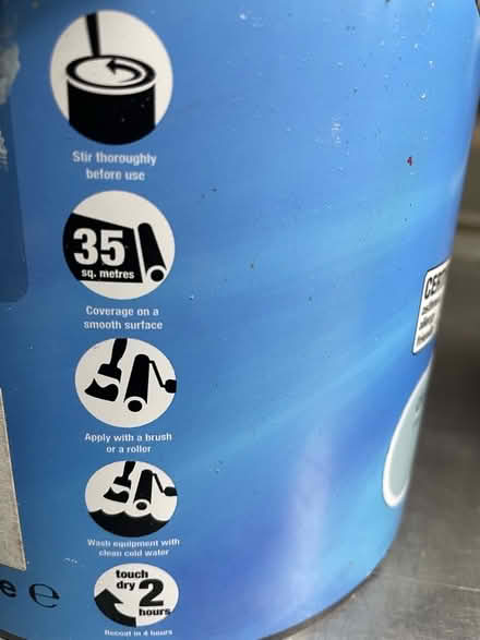 Photo of free Duck Egg Blue emulsion (West Stratton SO21) #3