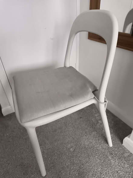 Photo of free IKEA White plastic chair (Portchester PO16) #1