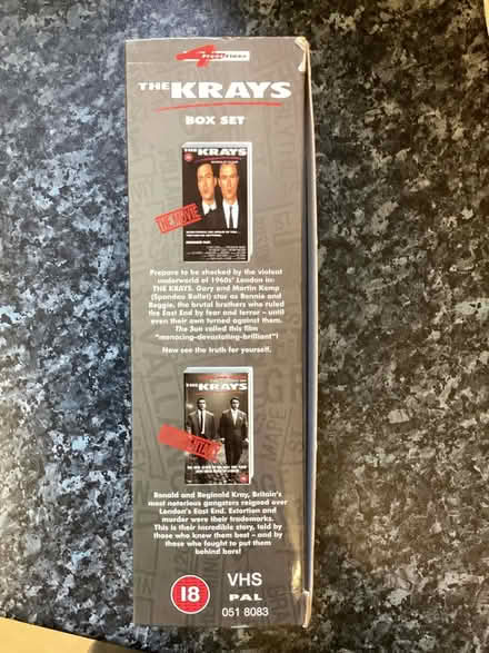 Photo of free VHS - the Krays (Boxted CO4) #2