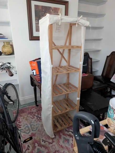 Photo of free Wooden storage rack / shelves (Stirchley) #1